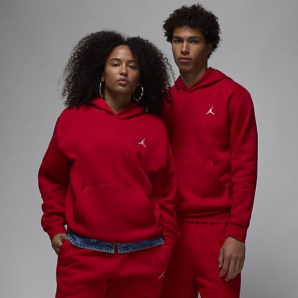 Herren Rot Hoodies Sweatshirts. Nike DE